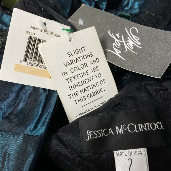 Jessica McClintock 2 Vintage NEW Old Stock $198 - Picture 3 of 9